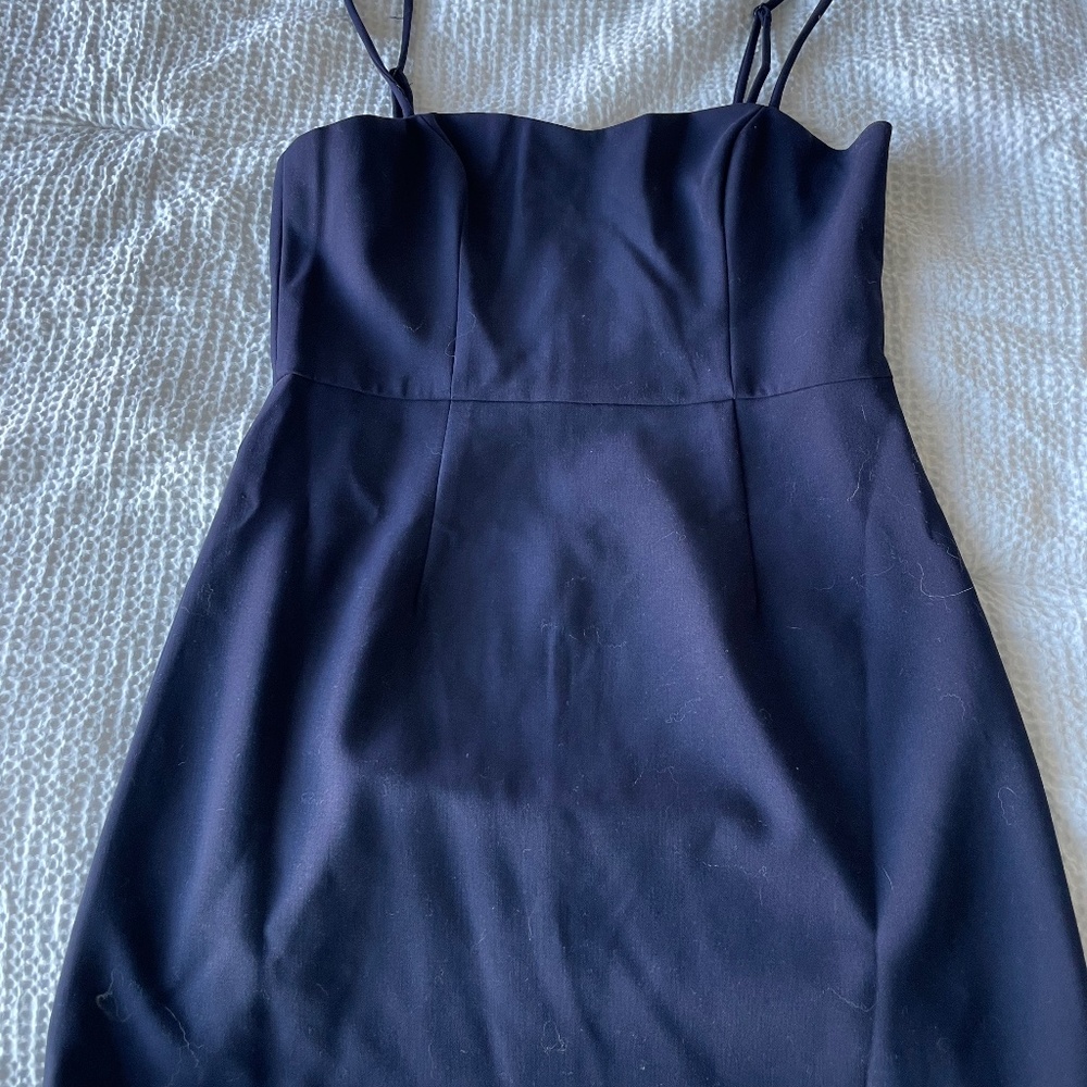 French Connection Whisper Light Sweetheart Neck Dress